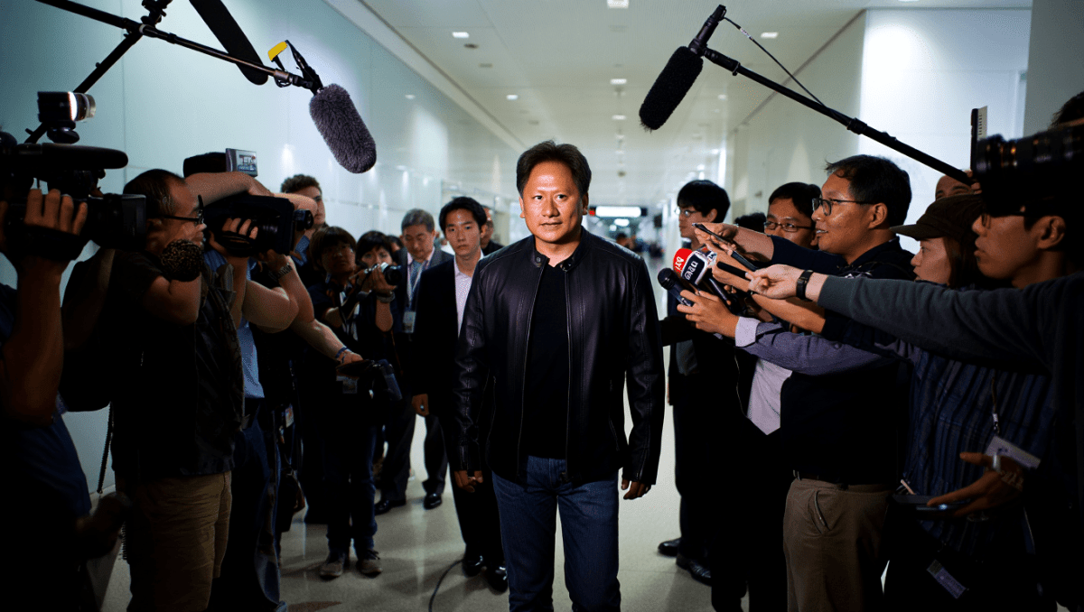 Jensen Huang accolto come una rockstar a Seul: «La robotica sarà il prossimo boom della Corea del Sud»