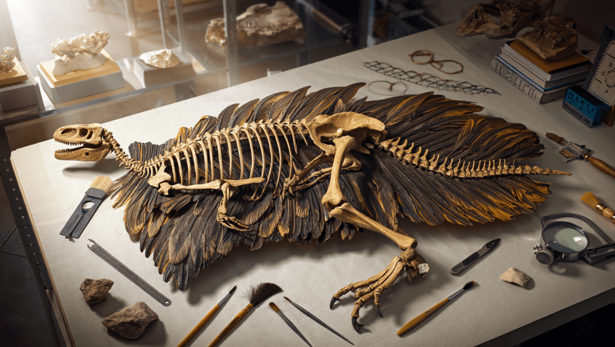 New Feathered Dinosaur May Have Solved a 120-Million-Year-Old Fossil Mystery